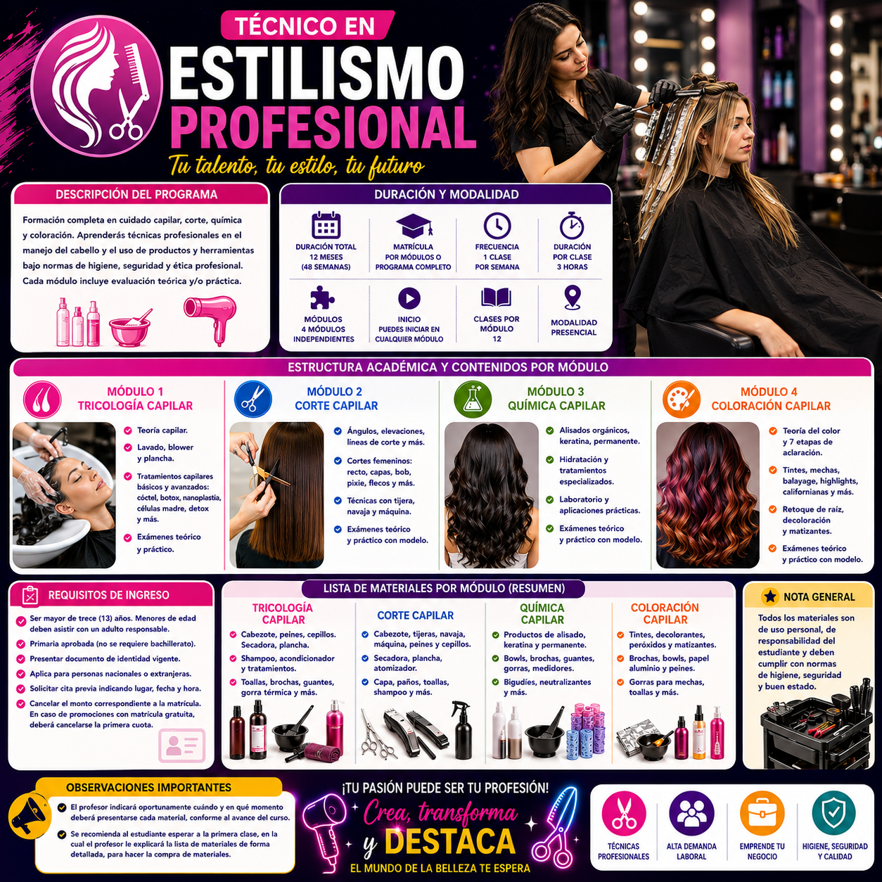 Estilismo Profesional